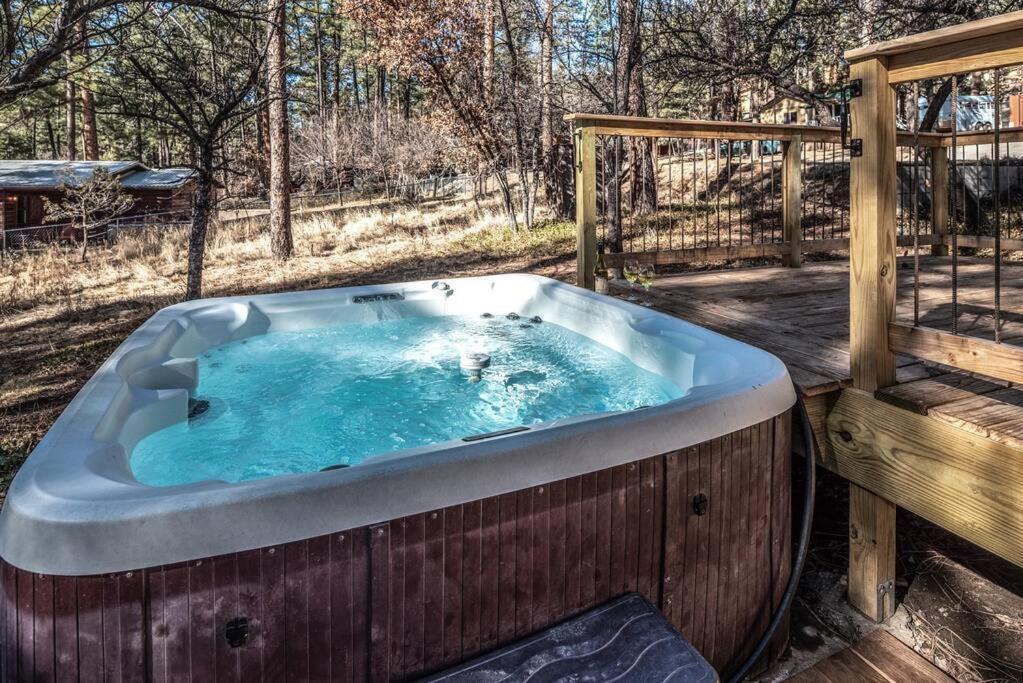 Coyote Cabin - Private Hot Tub - Upper Canyon Ruidoso Extérieur photo