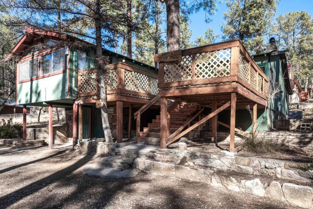 Coyote Cabin - Private Hot Tub - Upper Canyon Ruidoso Extérieur photo